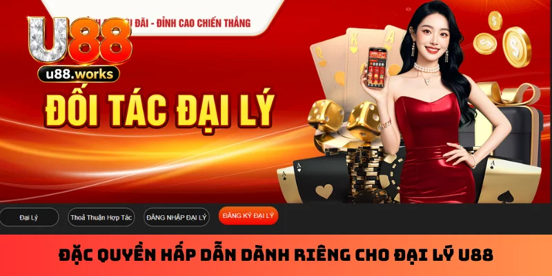Đặc quyền hấp dẫn dành riêng cho đại lý U88