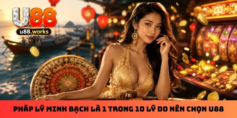 Pháp lý minh bạch là 1 trong 10 lý do nên chọn U88