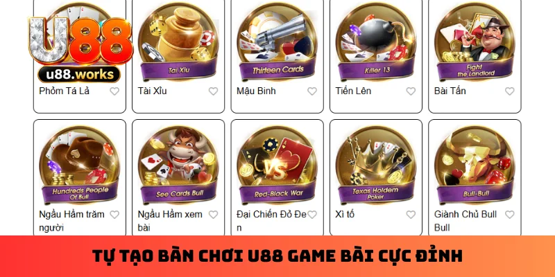 U88 Game Bài - Đột Phá Với Đồ Hoạ 3D Và Tính Đối Kháng Cao 1 U88 Game Bài - Đột Phá Với Đồ Hoạ 3D Và Tính Đối Kháng Cao